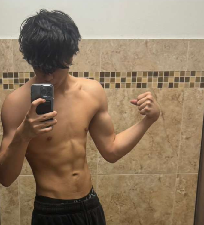 At the gym